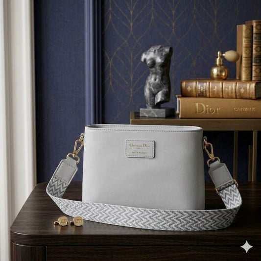 Luxury White Premium Crossbody Shoulder Bag For Women – Elegant Designer Style