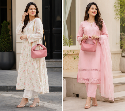 Elegant Pink Shoulder Bag for Women