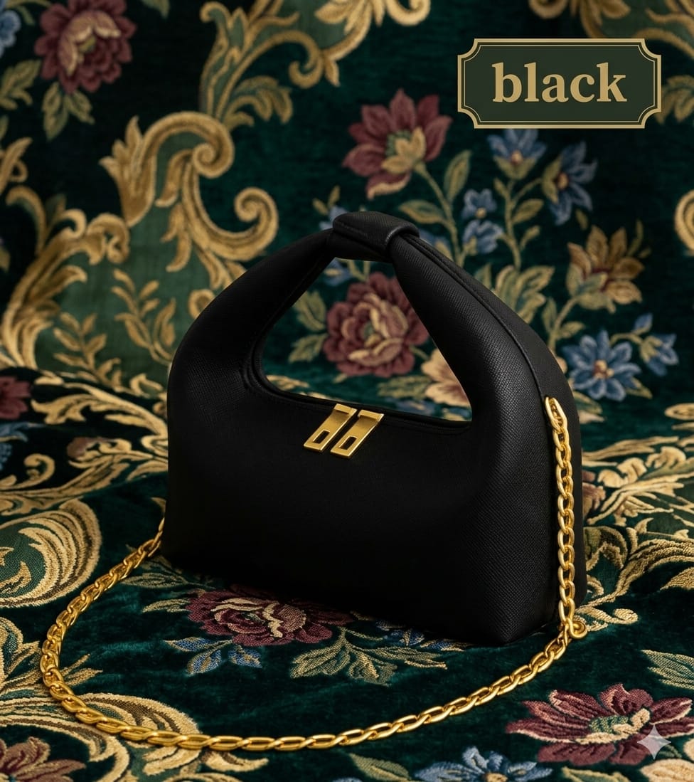 Women's Leather Plain Shoulder Bag