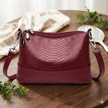 Luxury Textured Maroon Crossbody Shoulder Bag – Premium Women’s Handbag  Price