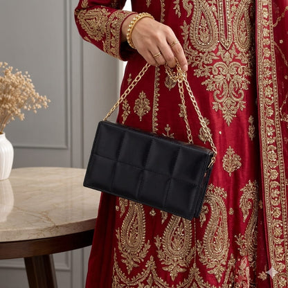 Women’s handbag Elegant Black Chain Shoulder Handbag for Women.