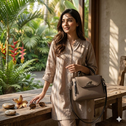 Osiahkula Kangaroo Leather Handbag