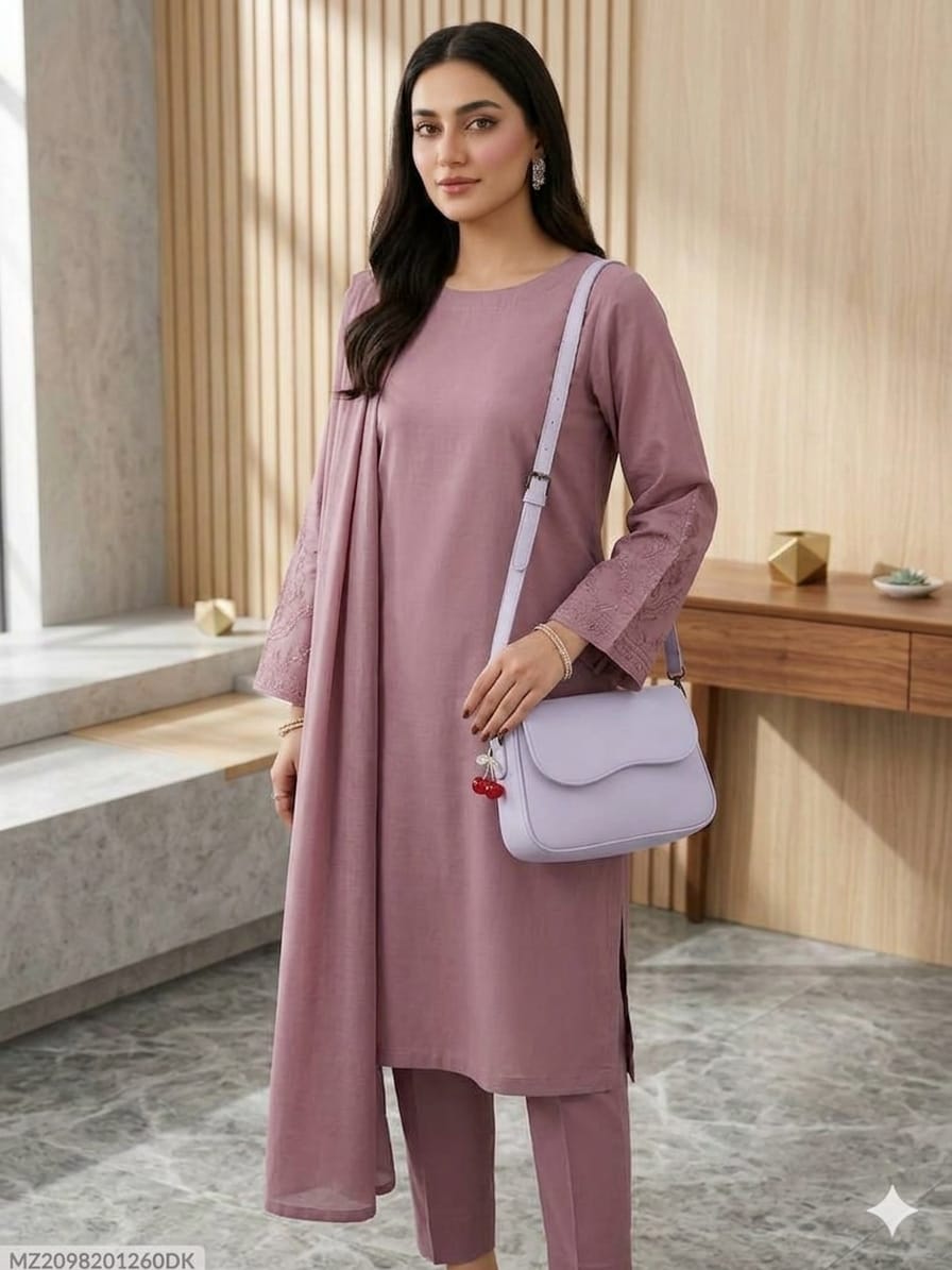 Elegant Lavender Shoulder Bag – Premium Crossbody Purse