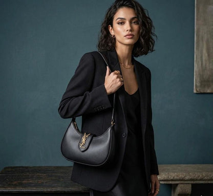 Saint Laurent YSL Le 5 à 7 Hobo Shoulder Bag – Luxury Designer Handbag for Women